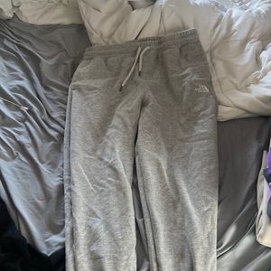 North Face Grey Sweatpants